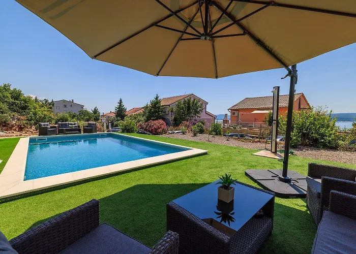 Malerisches Nur 350 Meter Zum Mit Panoramameerblick, Pool, Aussendusche Appartement *