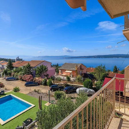 Malerisches Nur 350 Meter Zum Mit Panoramameerblick, Pool, Aussendusche Apartment